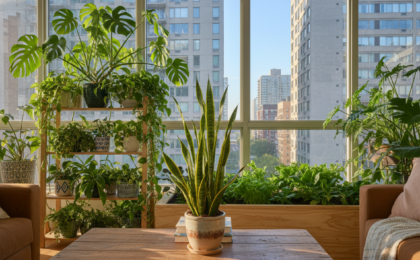 plants for apartments with blocked sunlight