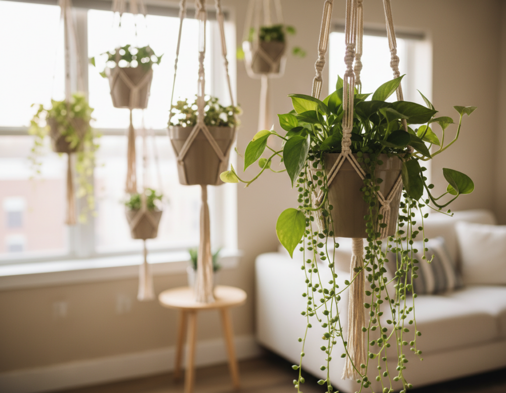 Compact Hanging Greens That Add Style Without Taking Too Much Space