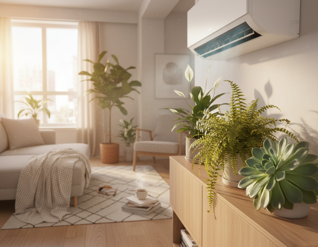 How Air Conditioning and Indoor Heating Affect Plant Health