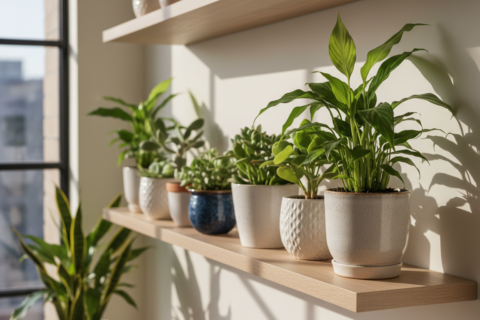 small pot indoor plants